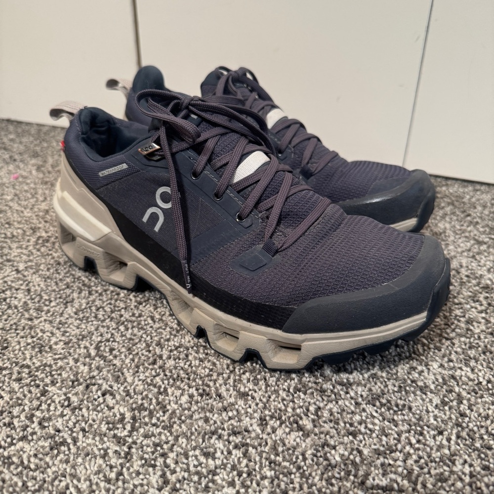 On Running Woman’s 8 Cloudwander Waterproof On Cloud Shoes Athletic Gym Hiking
